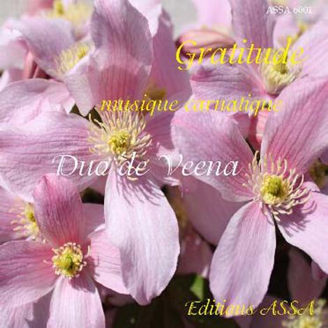 CD Duo de Veena, livre de Poèmes Gratitude